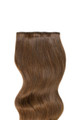Chocolate - Invisible 20" Deluxe Clip In Remy Human Hair Extensions 200g
